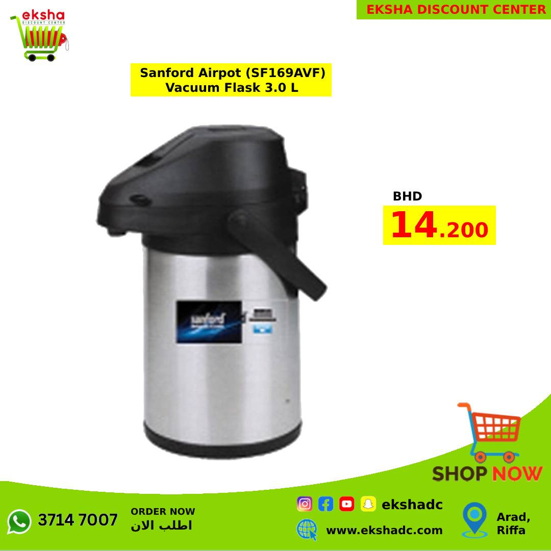 Sanford Airpot Vacuum Flask 3.0L (SF169AVF)