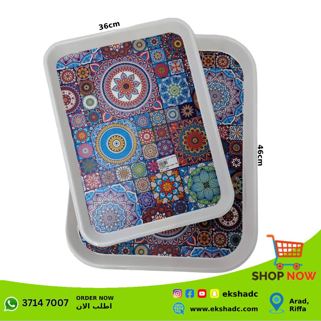 Plasticna Food Serving Tray