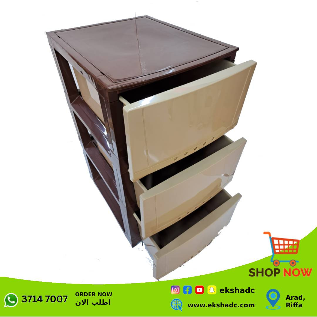 Quality Plastic Drawer 3 Lyr