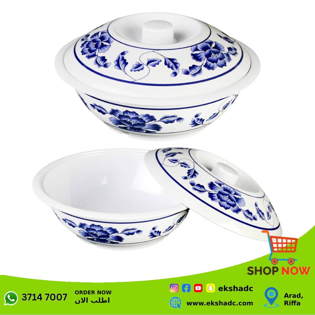 Melamine Soup Bowl with Lid