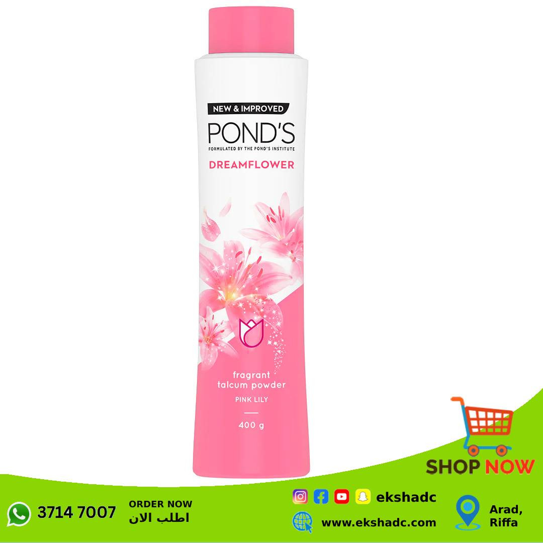POND's DreamFlower Fragrant Talcum Powder - 400gm
