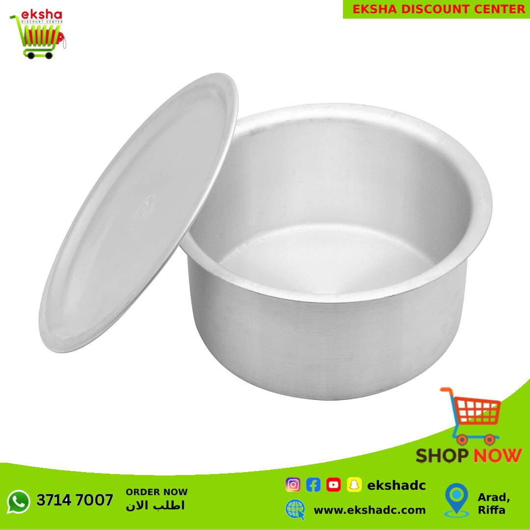Aluminium 6" Cooking Pot with Lid